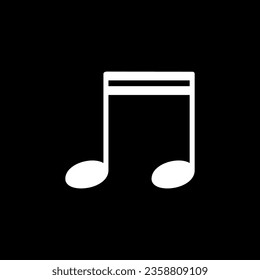 Musical Notation Sign Theory, Musical Key Icon Symbol, can use for Art Illustration, Pictogram, Website, Musical Poster or Graphic Design Element. Vector Illustration