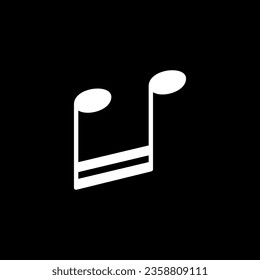 Musical Notation Sign Theory, Musical Key Icon Symbol, can use for Art Illustration, Pictogram, Website, Musical Poster or Graphic Design Element. Vector Illustration