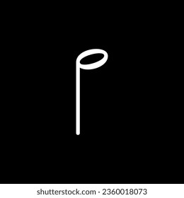 Musical Notation Sign Theory, Musical Key Icon Symbol, can use for Art Illustration, Pictogram, Website, Musical Poster or Graphic Design Element. Vector Illustration