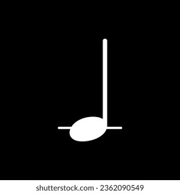 Musical Notation Sign Theory, Musical Key Icon Symbol, can use for Art Illustration, Pictogram, Website, Musical Poster or Graphic Design Element. Vector Illustration