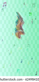 musical note art design