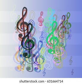 musical note art icon