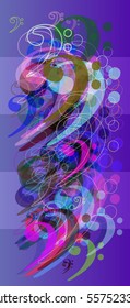 musical note background icon