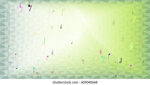 musical note background icon
