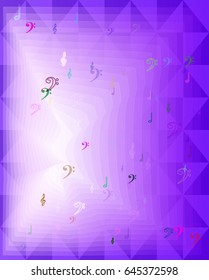 musical note background icon
