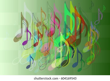 musical note design art