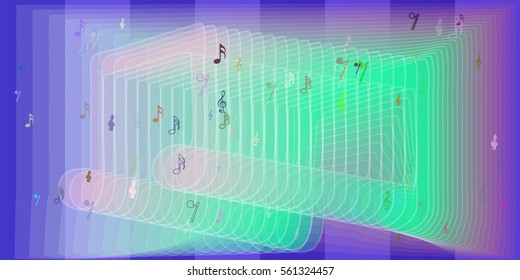 musical note design idea