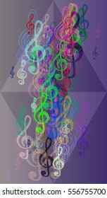 musical note design template