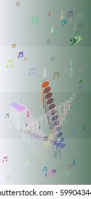 musical note elements idea