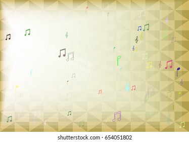 musical note elements template