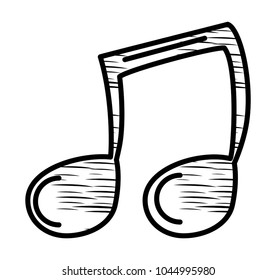Musical note icon