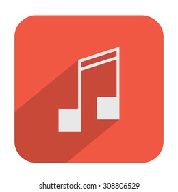 Musical note icon