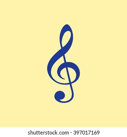 Musical Note Icon.