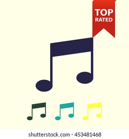 musical note icon