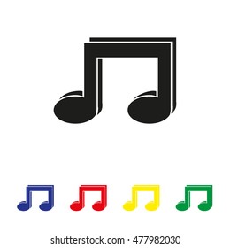 Musical note icon