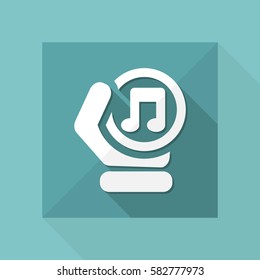 Musical note icon