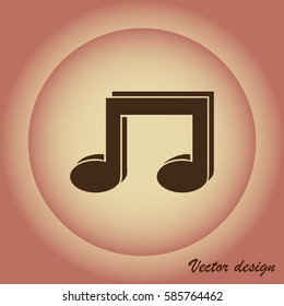 Musical note icon