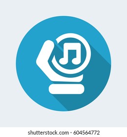 Musical note icon