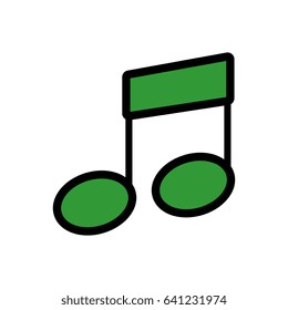 musical note icon 
