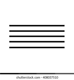 Musical note icon Illustration design