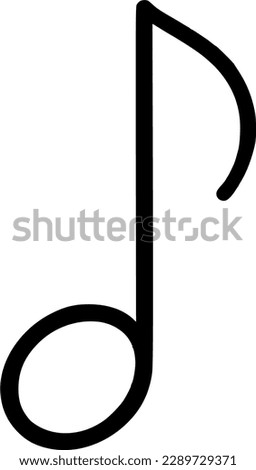 musical note icon vector symbol design illustration