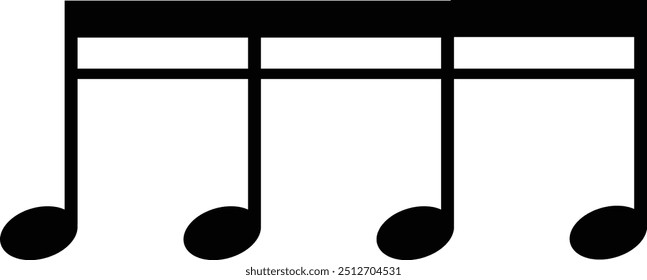 Musical Note Icons Multi Series
