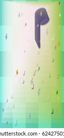 musical note idea design