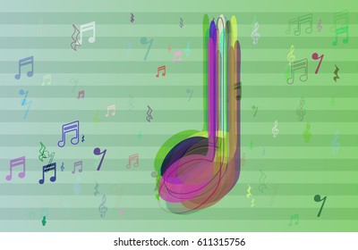 musical note idea elements