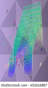 musical note idea icon