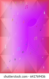musical note idea texture