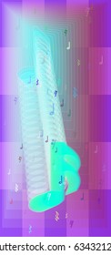 musical note idea vector