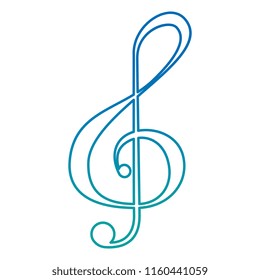 musical note isolated icon