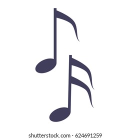 musical note melody symbol