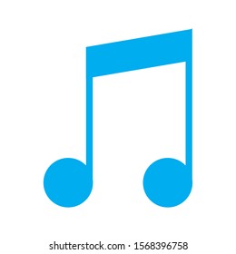 musical note on white background vector illustration design