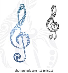 Musical Note Ornament