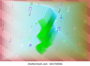 musical note pattern idea
