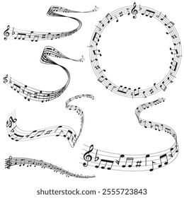 musical note sheet music music black icon