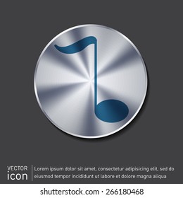 musical note sign. character singing and the music industry