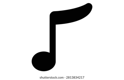 Musical note symbol representing rhythmic sound compositions.