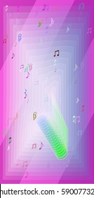 musical note template art