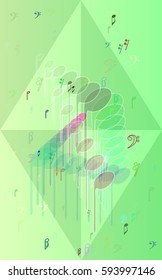 musical note template art