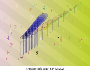 musical note template art