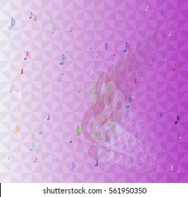 musical note texture vector