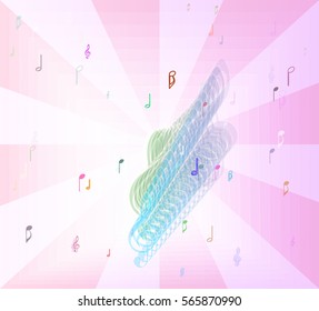 musical note vector art
