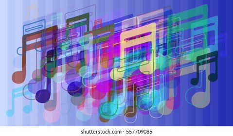 musical note vector icon