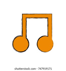musical note vector illustration