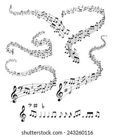 musical notes