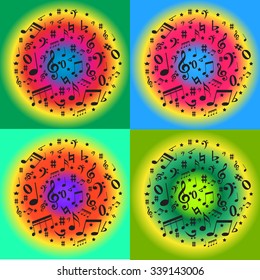musical notes