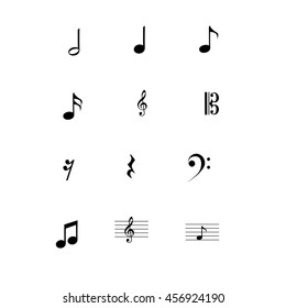 Musical notes
