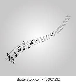 Musical notes
